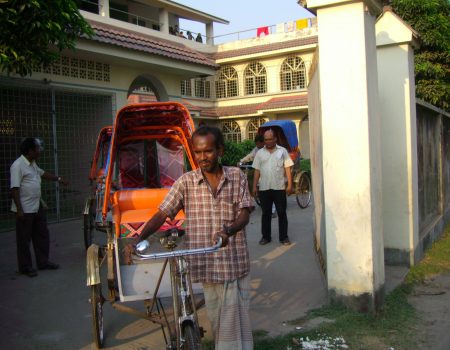 Consegna rickshaw